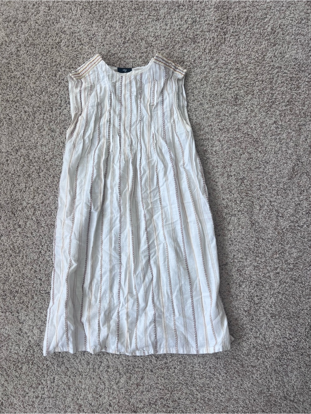 Ace & Jig x Barney’s Striped Sleeveless Midi Dress